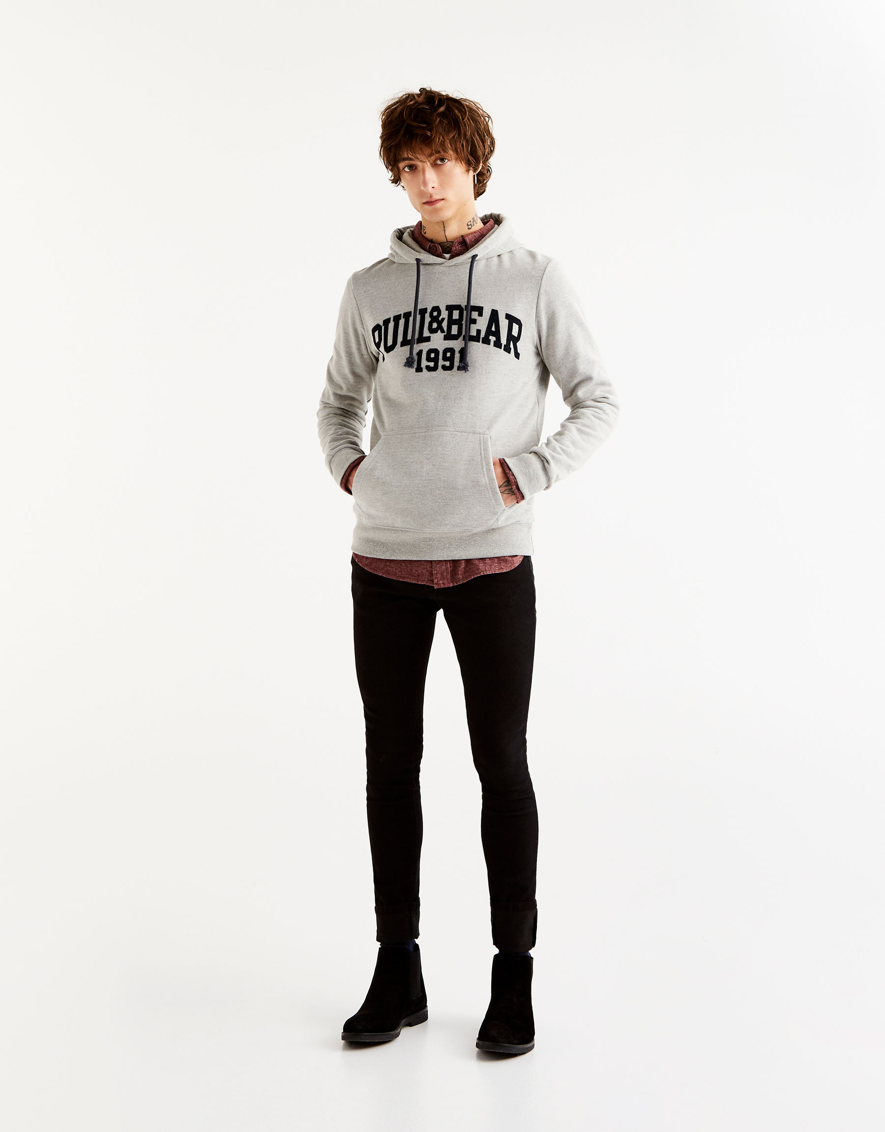 pull&bear 1991 hoodie