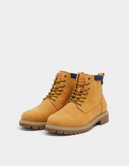 pull and bear boots mens