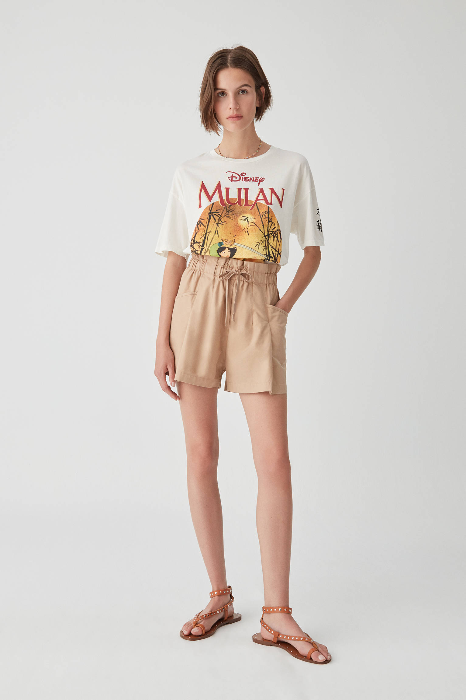 t shirt mulan pull and bear