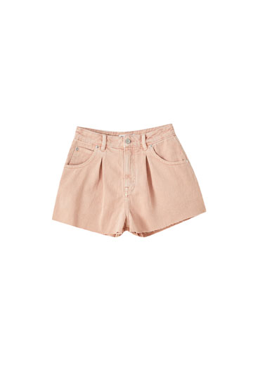 pull and bear denim shorts