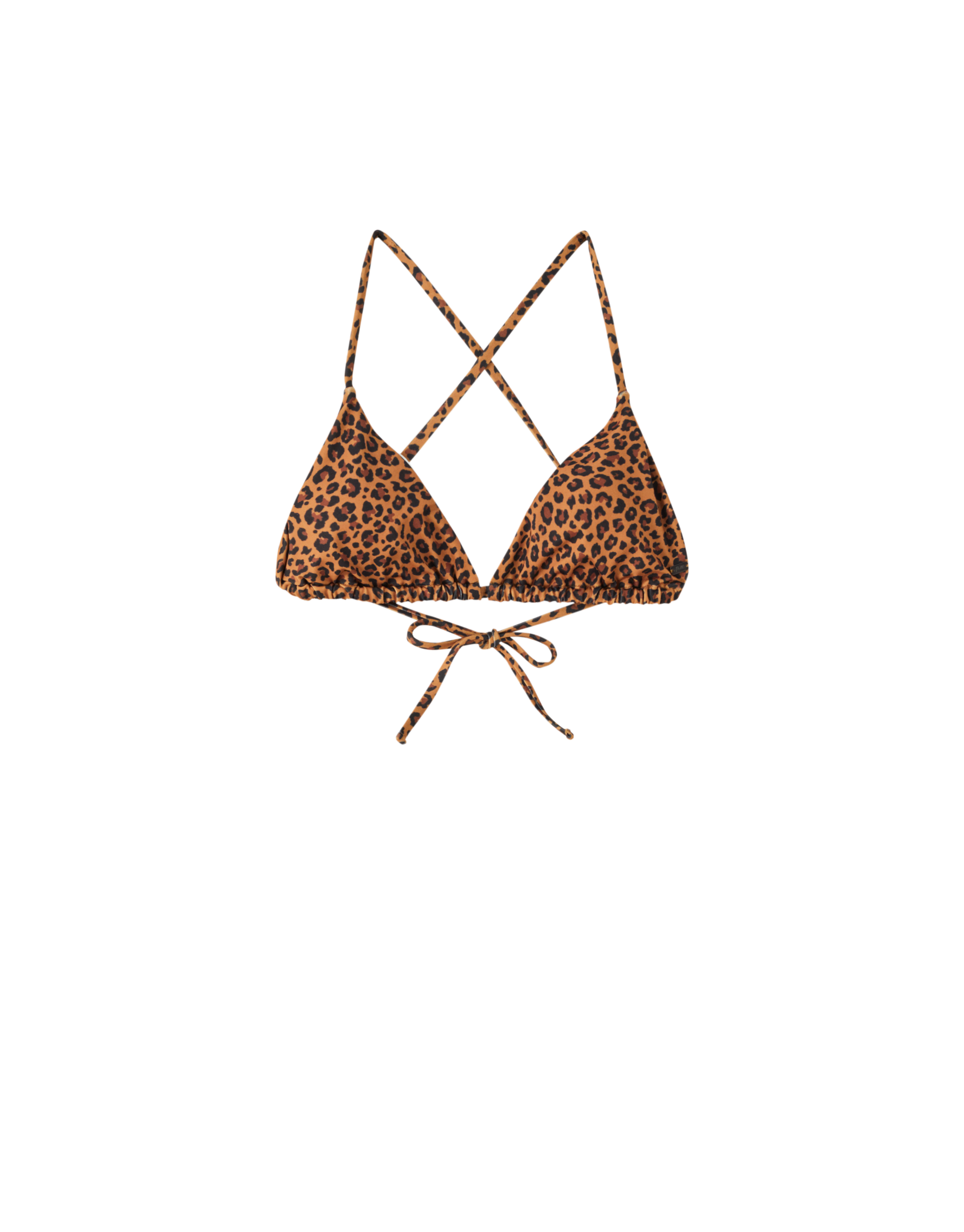 leopard bikini triangle