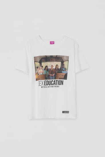 Sex Education x Pull\u0026Bear bus T-shirt - pull\u0026bear