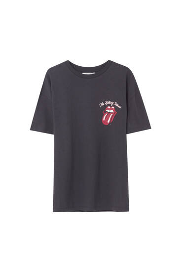 sudadera rolling stones pull and bear