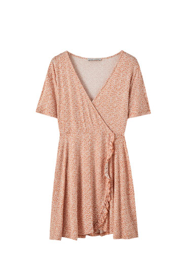 pull and bear glitter dress