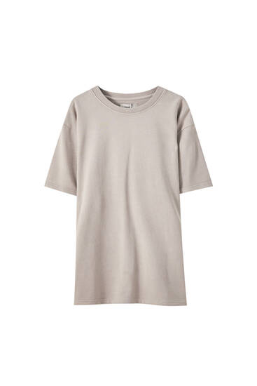 pull and bear t shirt dress