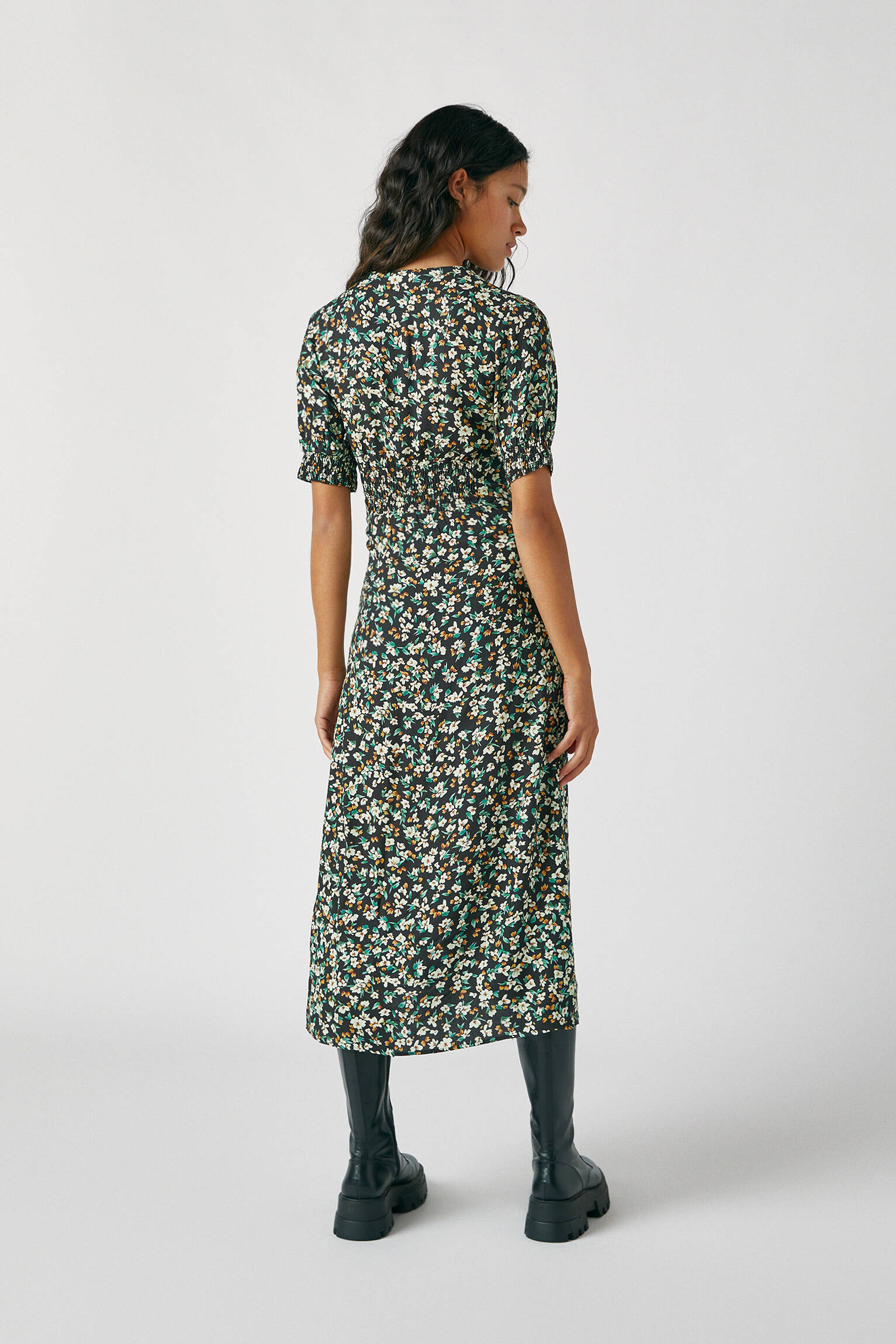 robe midi pull and bear