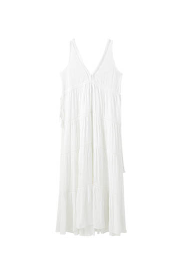 pull and bear midi dress