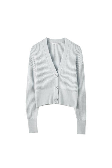 cardigan pull and bear