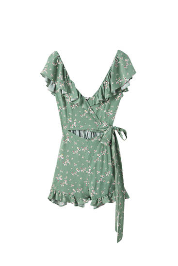 pull and bear playsuit