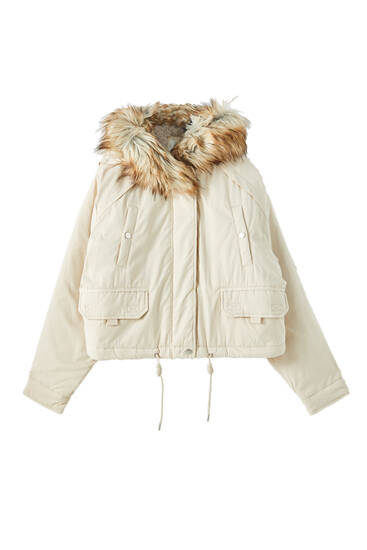 parka pull and bear femme