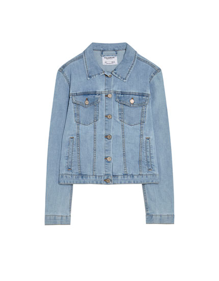 trucker jacket pull and bear