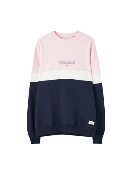 nasa sweatshirt pink and blue