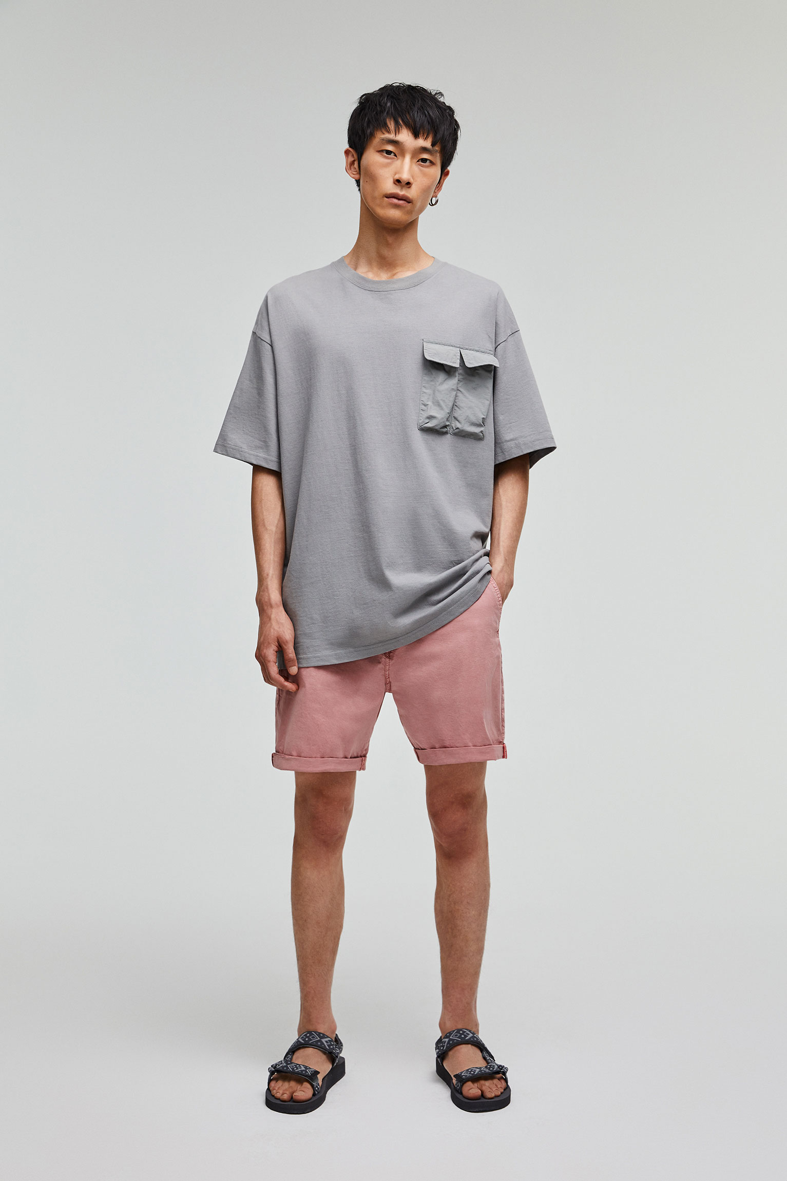 pull and bear bermuda homme