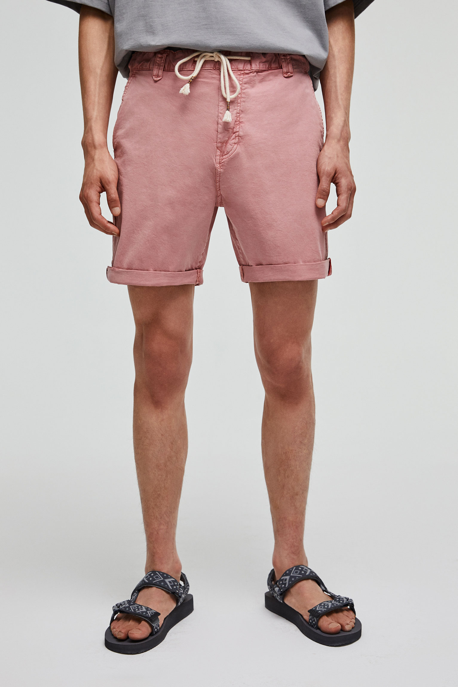 pull and bear bermuda femme