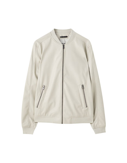 chaqueta bomber pull and bear