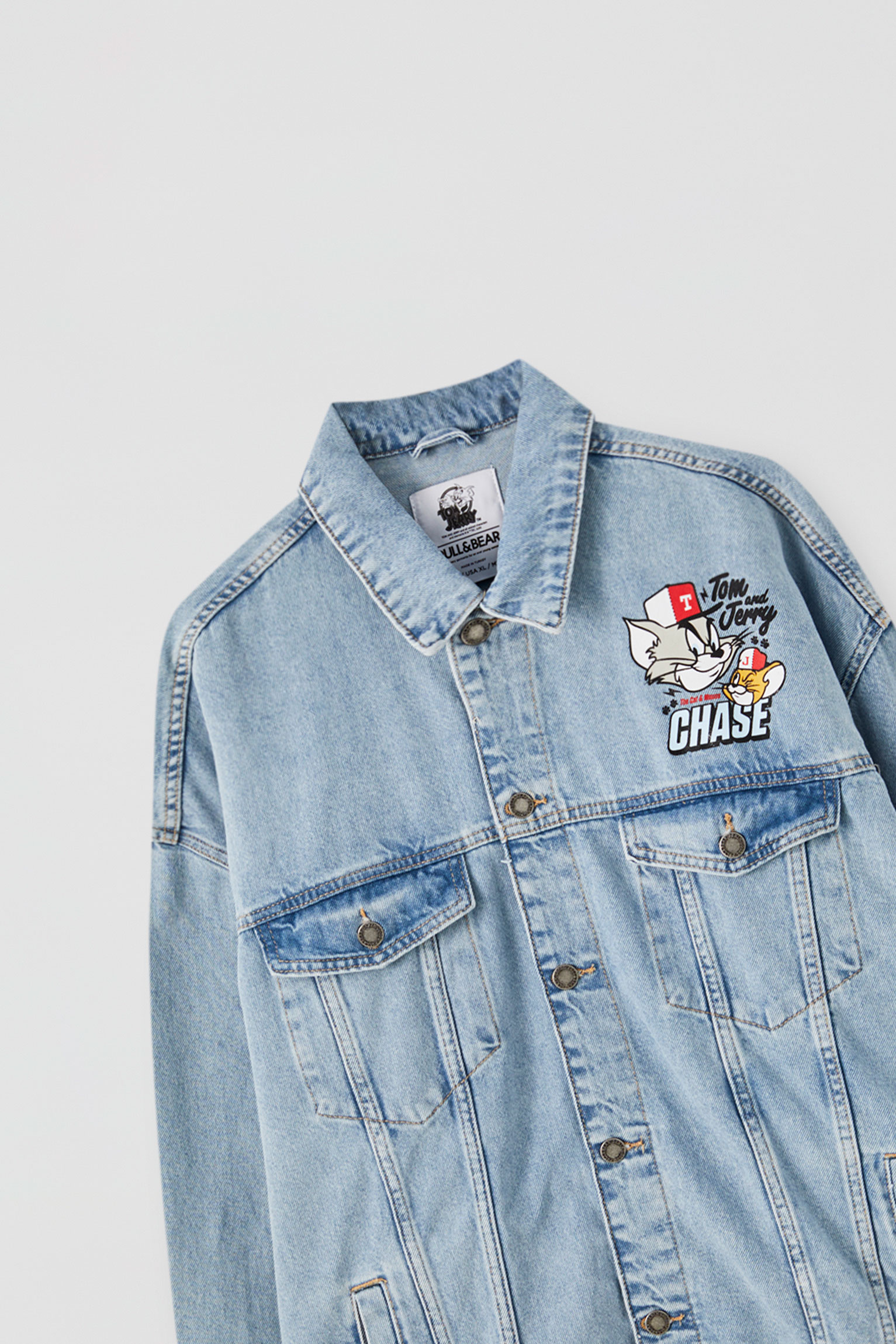 Tom And Jerry Ask Yourself Denim Jacket - RippedJeans® Official Site in  2023