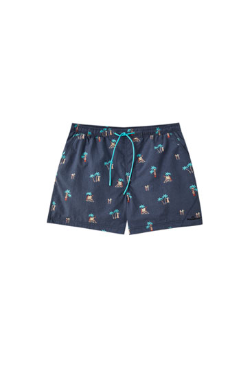 short de bain pull and bear