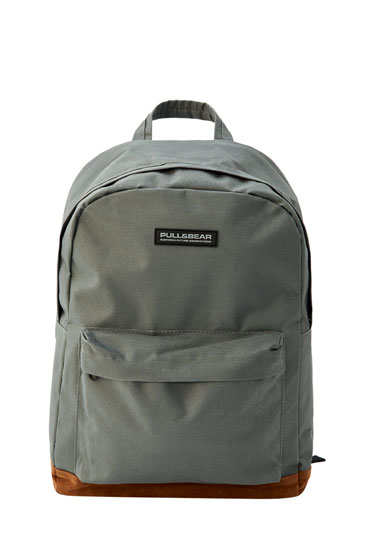 Pull and bear backpack man Clearance