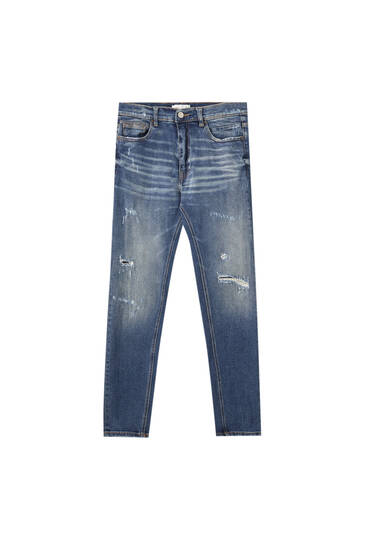 pantalon carrot pull and bear