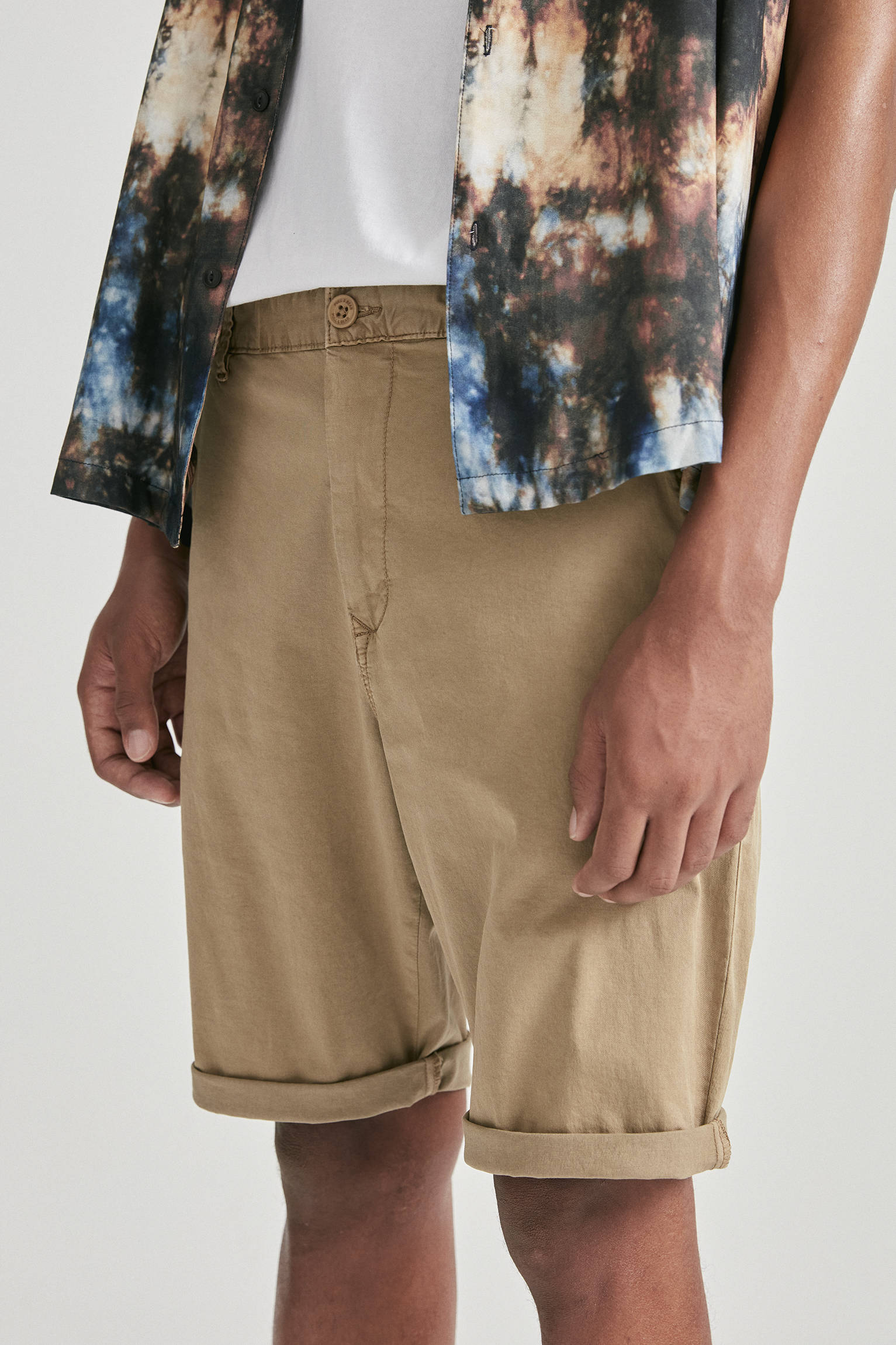 Pull \u0026 Bear - Basic chino-style Bermuda shorts