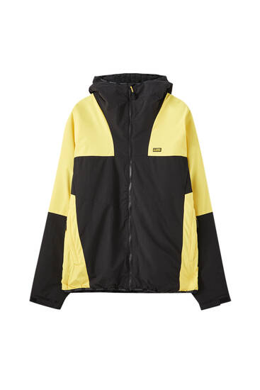 High neck colour block jacket - PULL\u0026BEAR