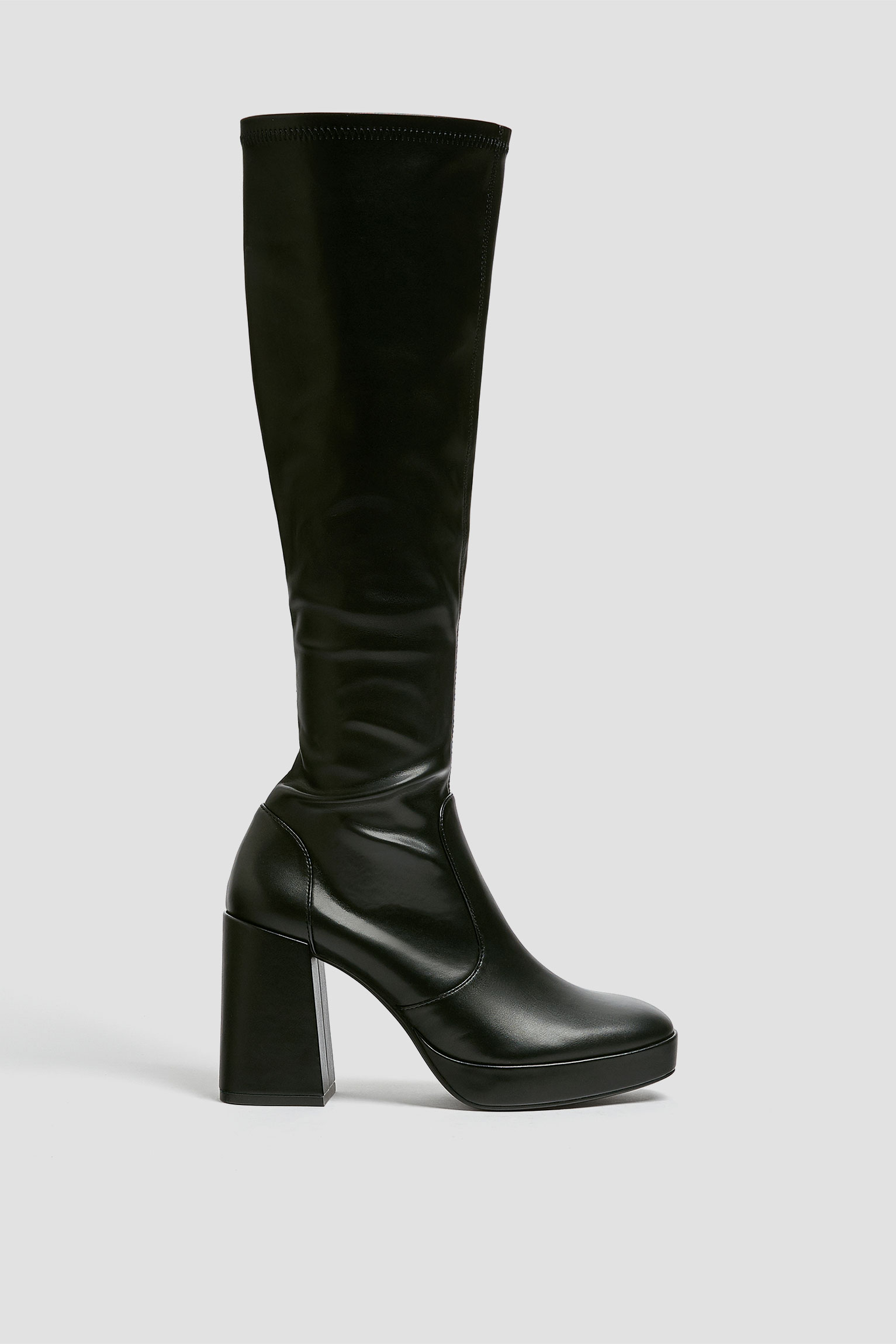 Pull & Bear - Stretchy knee-high boots