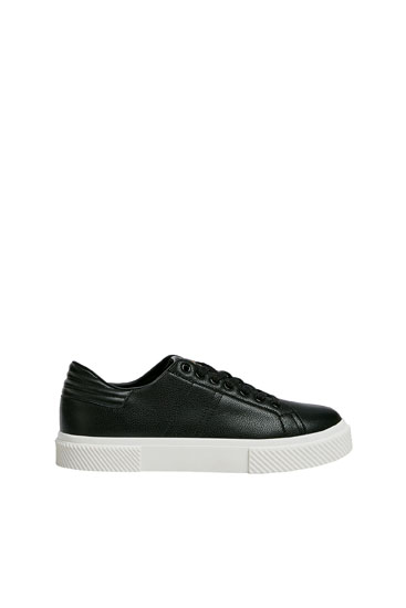 pull and bear platform shoes