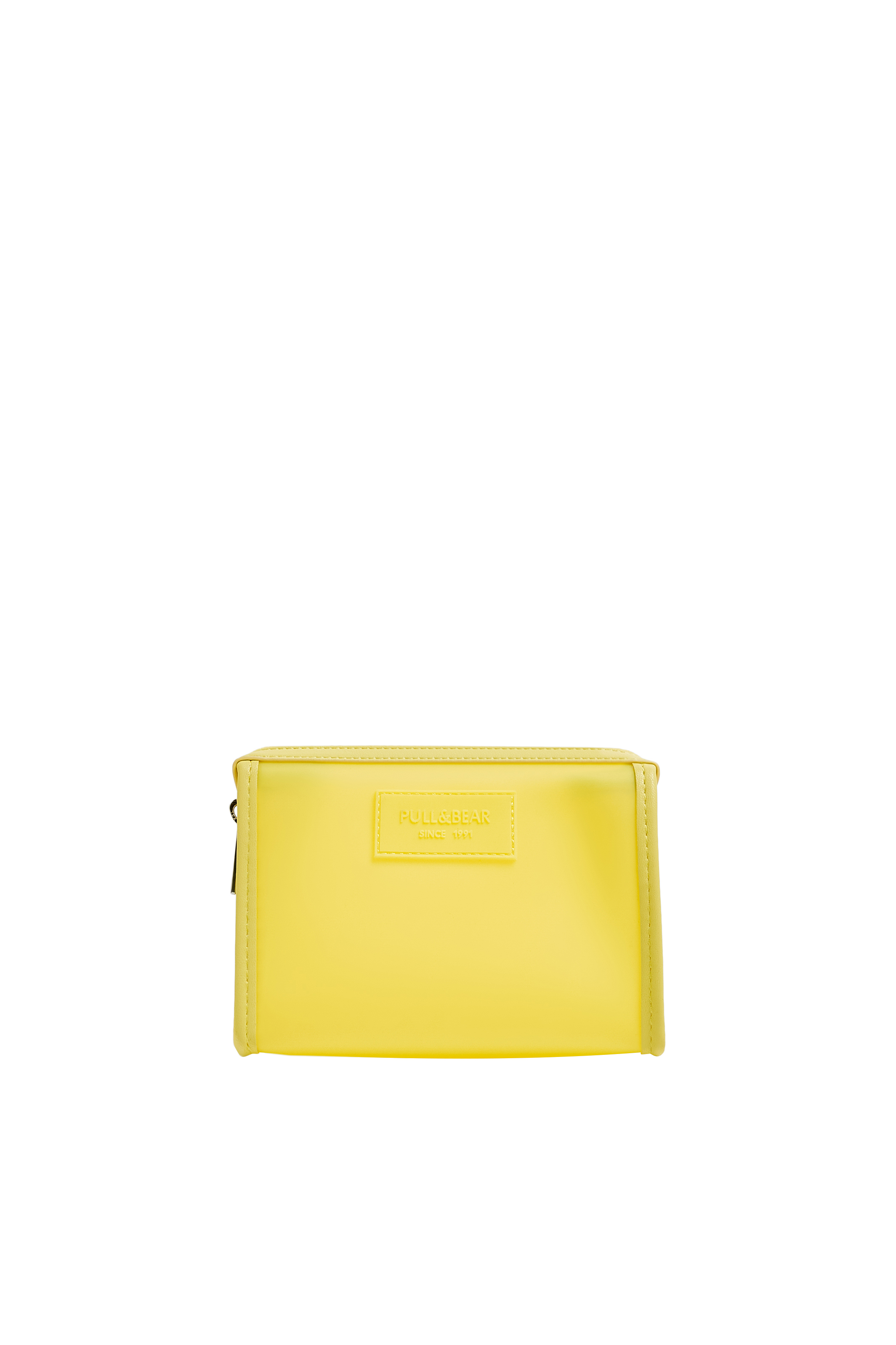 lime green transparent purse