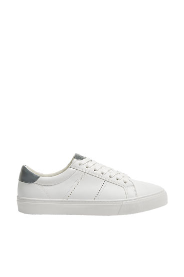 pull and bear white trainers