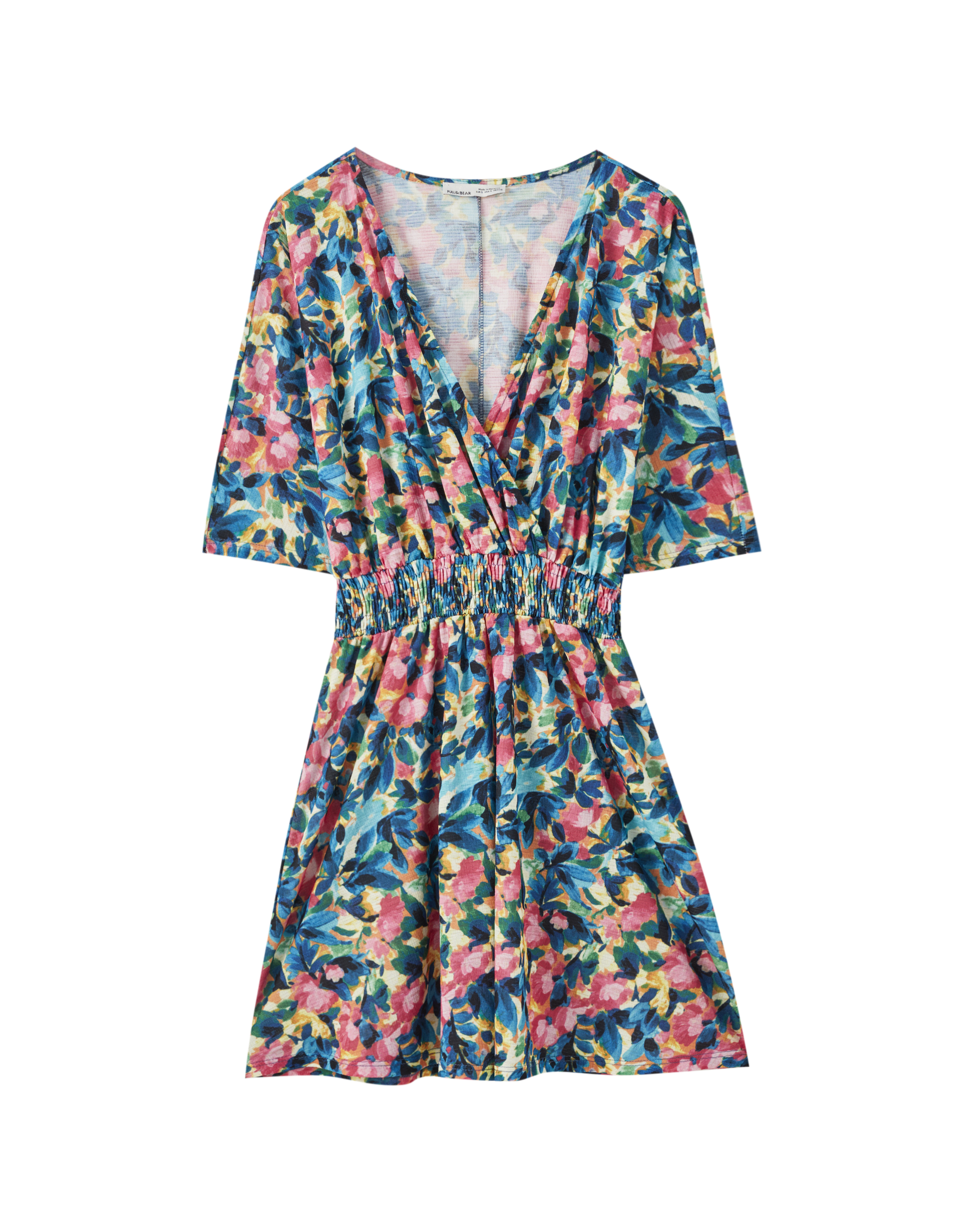 pull and bear wrap dress