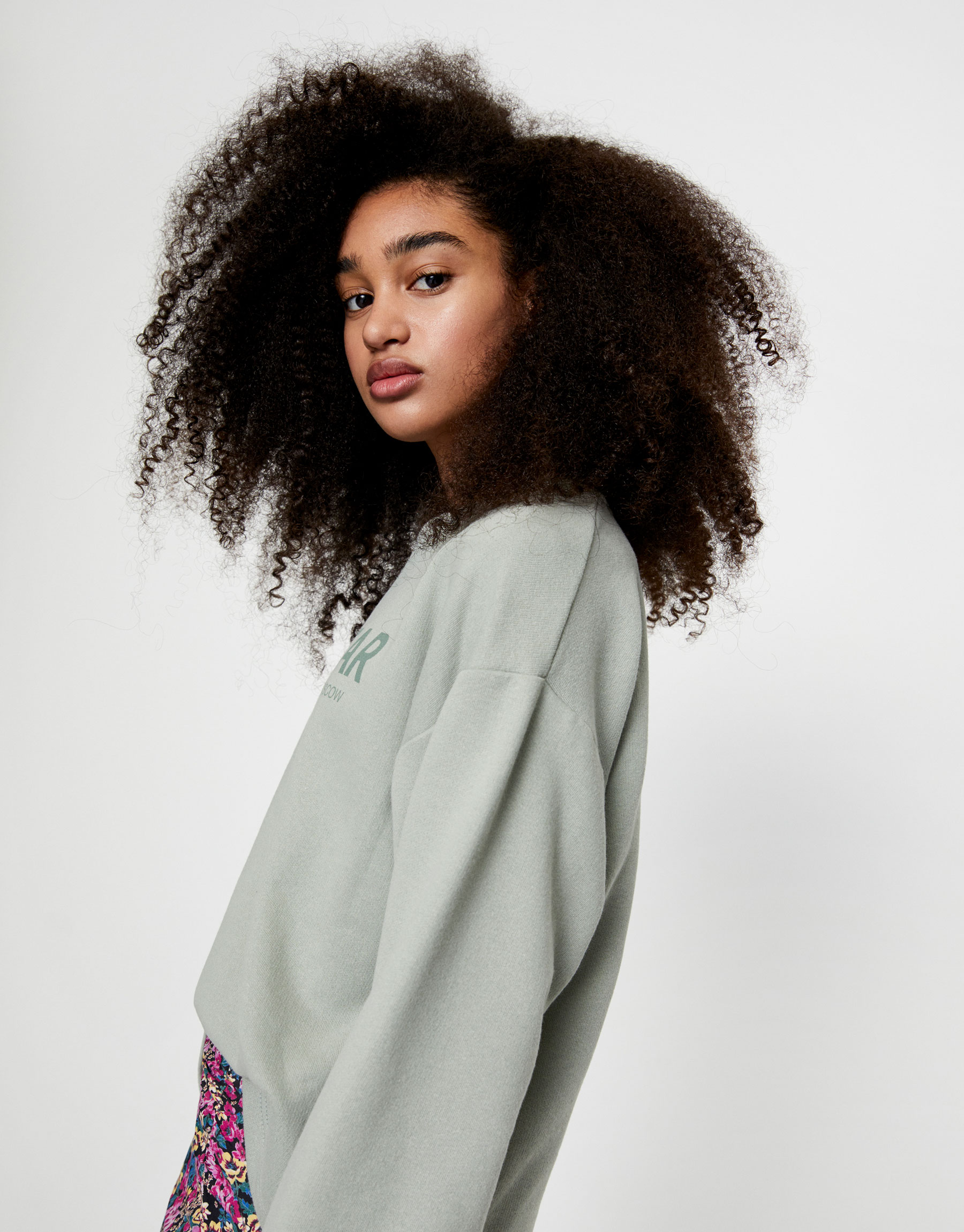 pull and bear basic sweatshirt