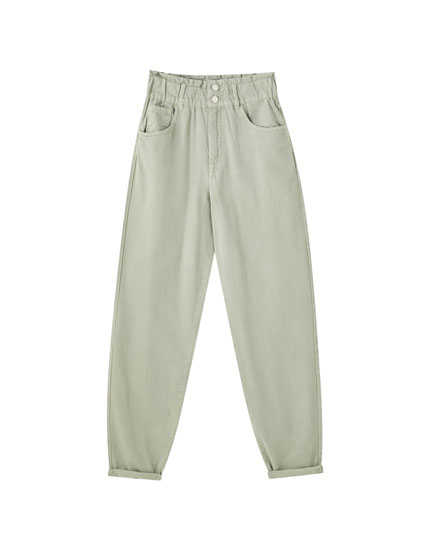 Descubre Lo Ultimo En Pantalones Para Mujer De Moda Pull Bear