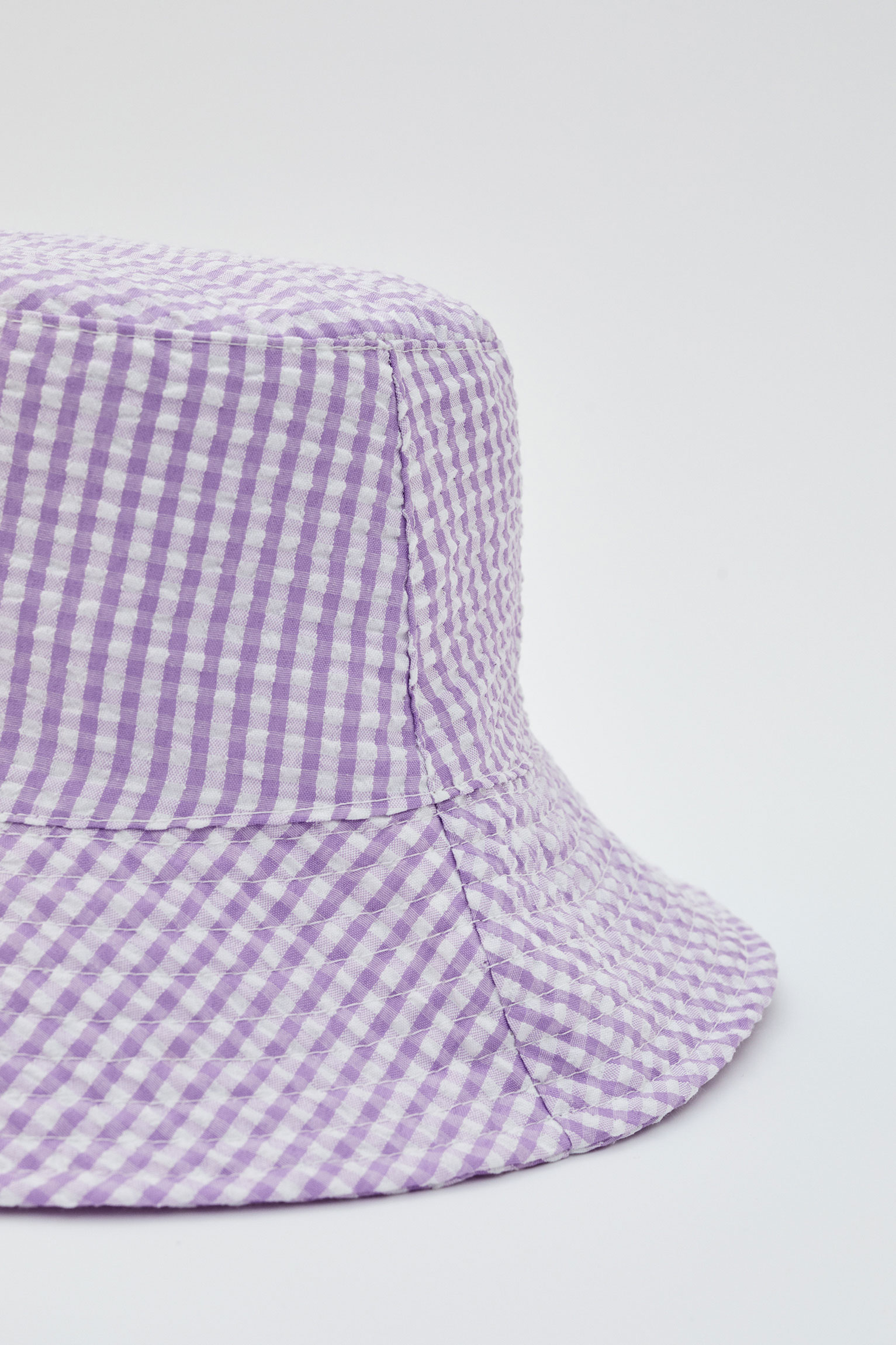 gingham bucket hat