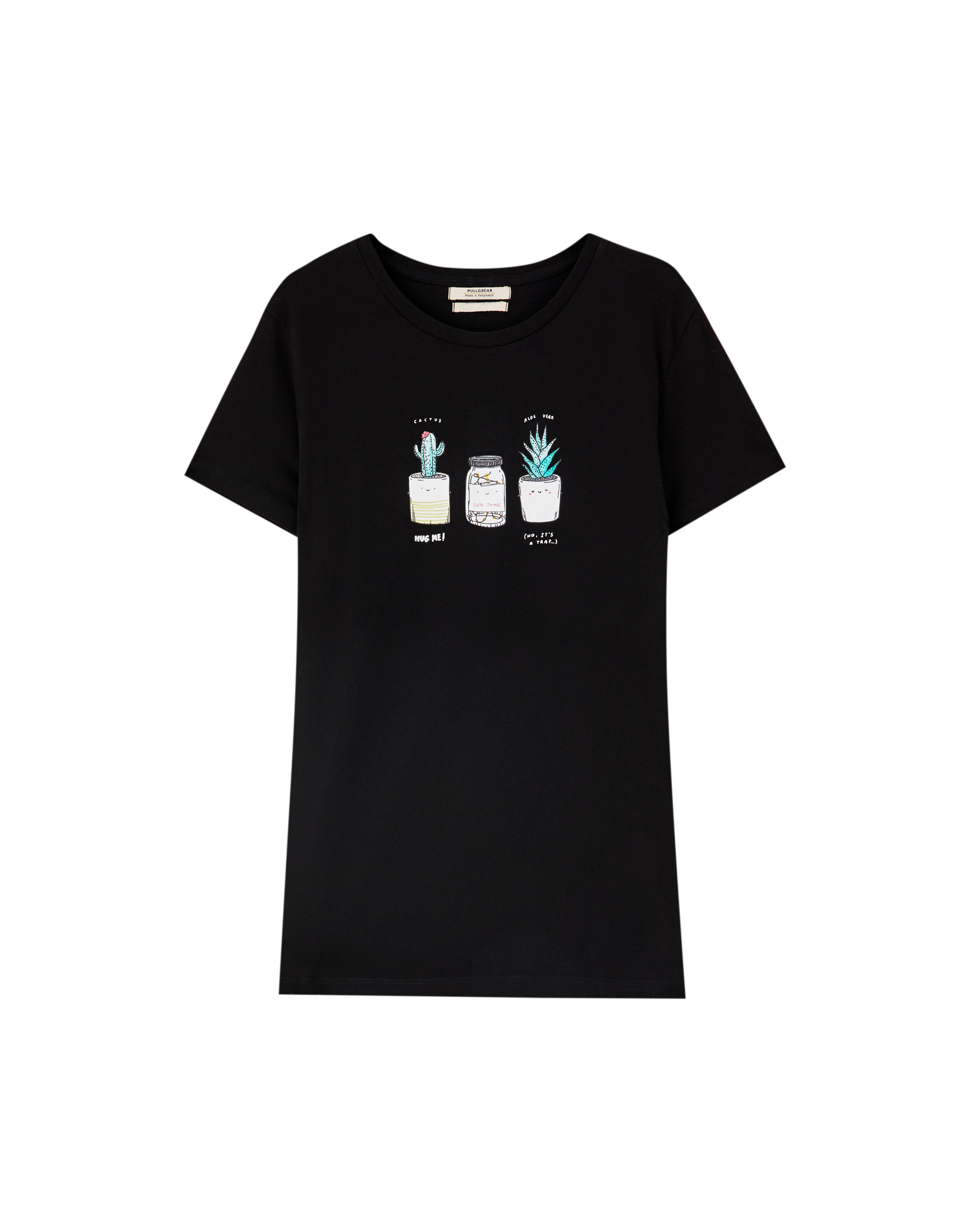 pull and bear cactus t shirt