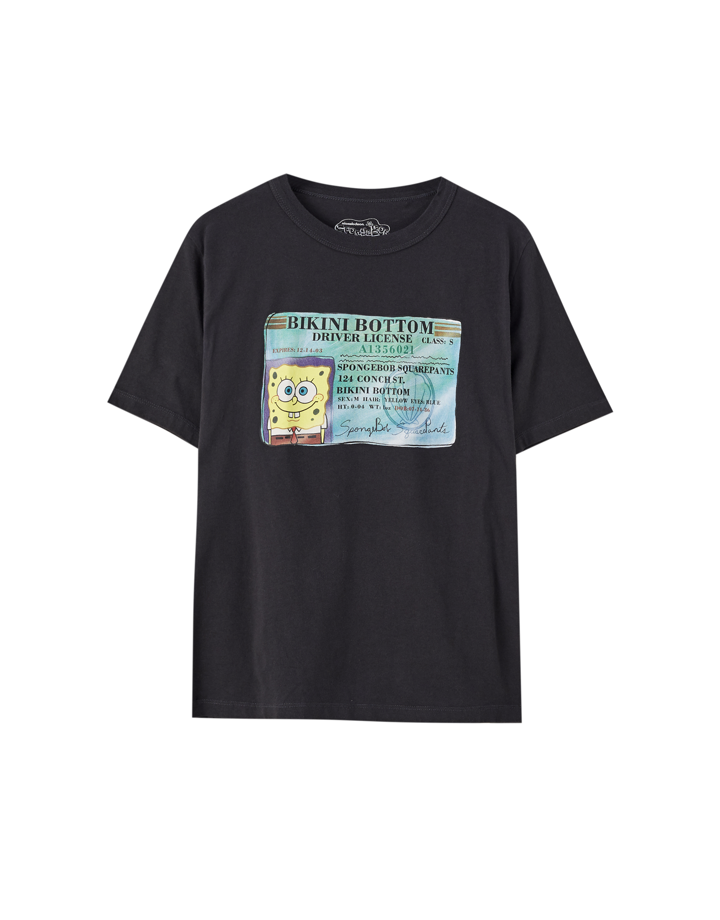 pull and bear spongebob shirt