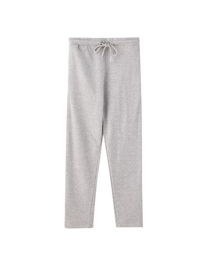 pull and bear grey joggers