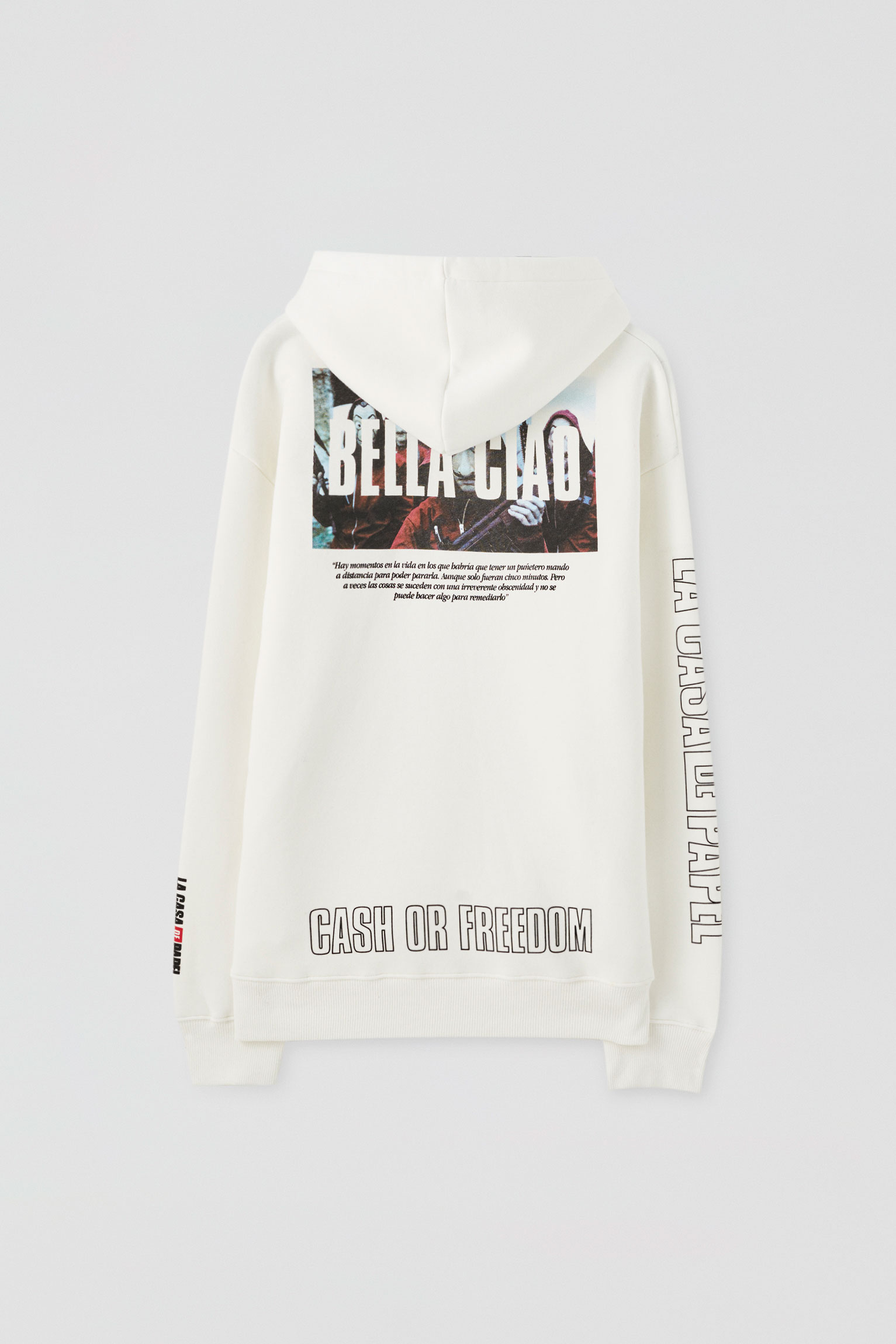 Pull u0026 Bear - Money Heist x Pullu0026Bear Bella Ciao sweatshirt
