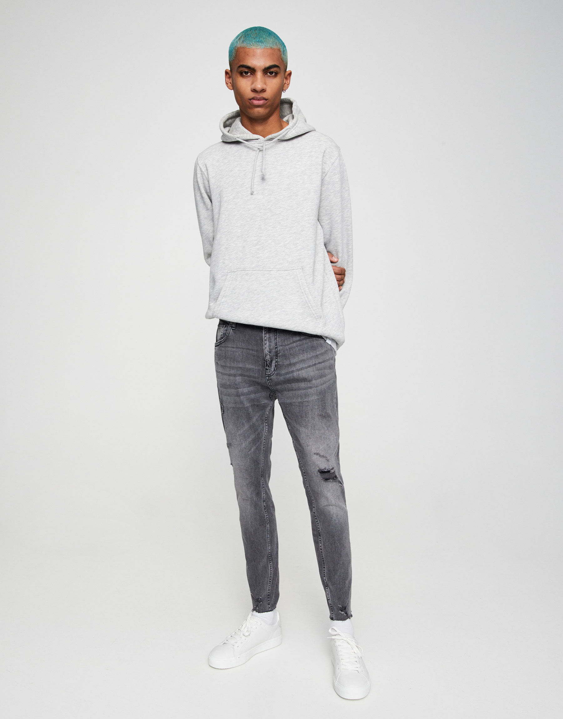 pull&bear carrot fit jeans