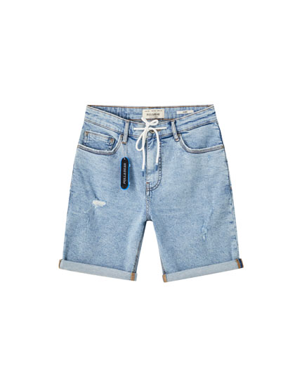 pull and bear blue jeans