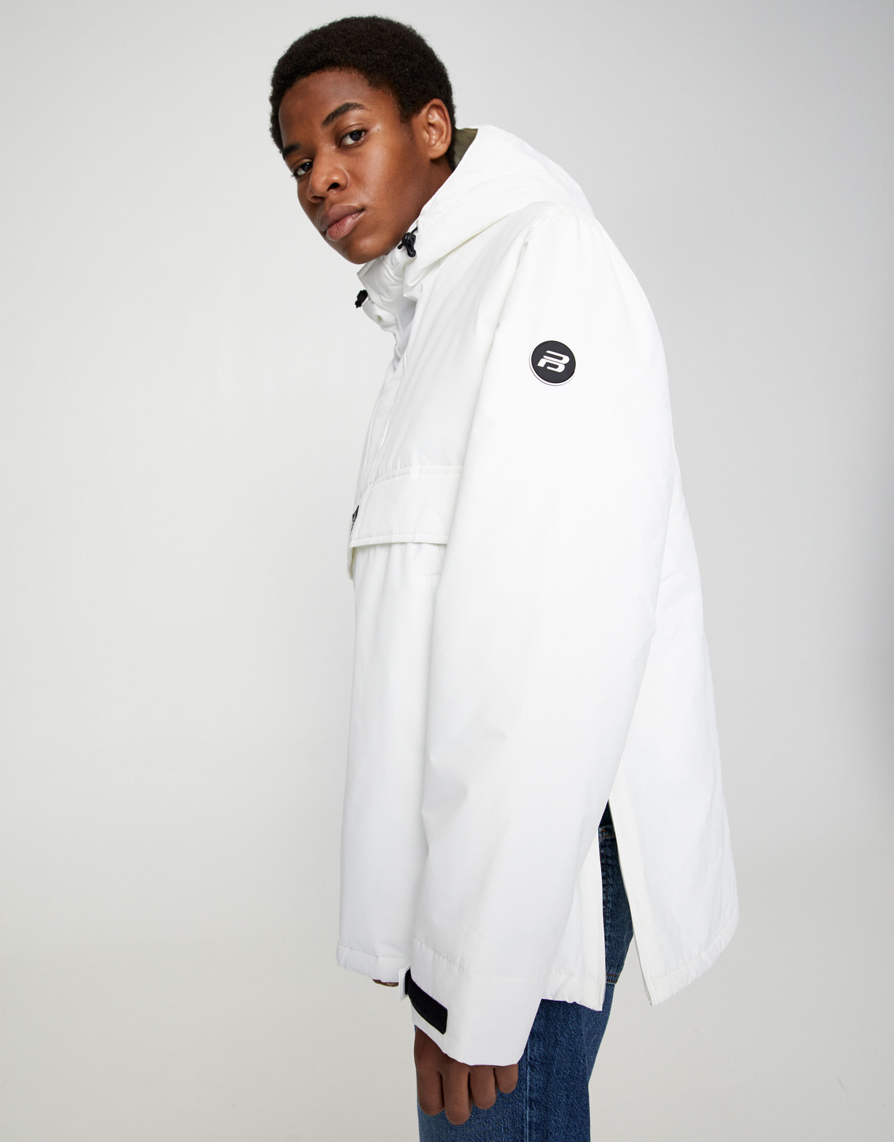 manteau kangourou pull and bear