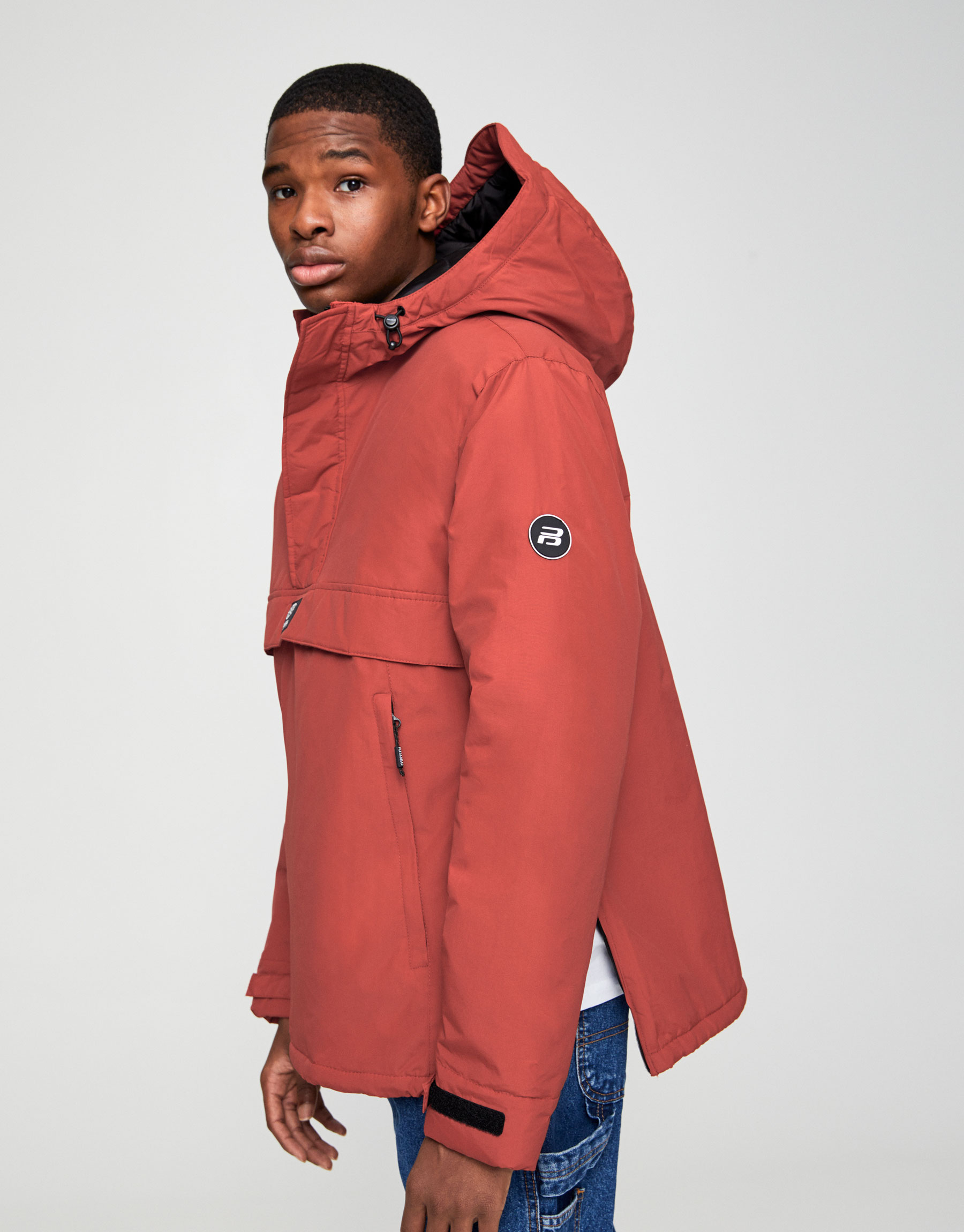 manteau kangourou pull and bear