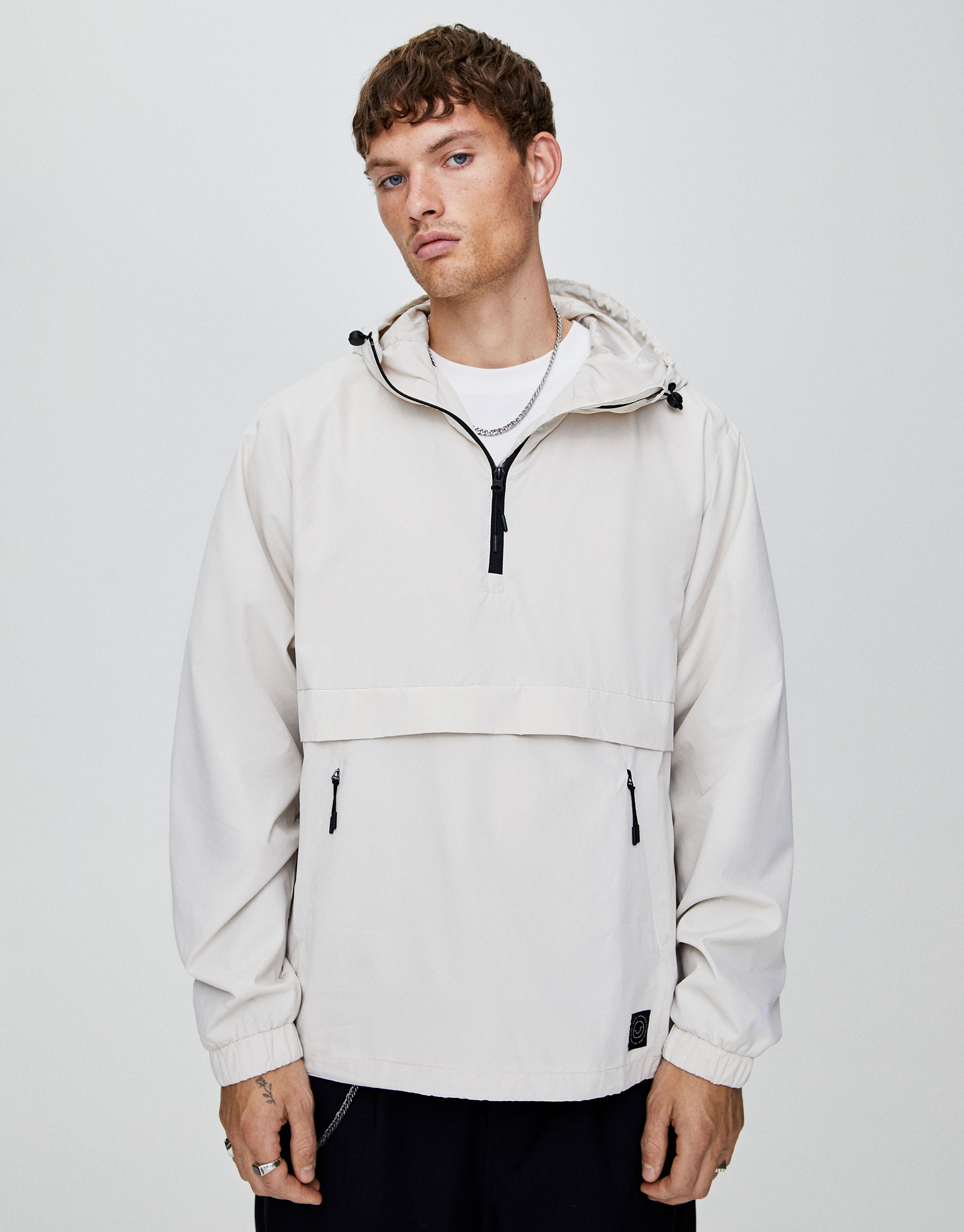 Купить Белую Ветровку Мужскую