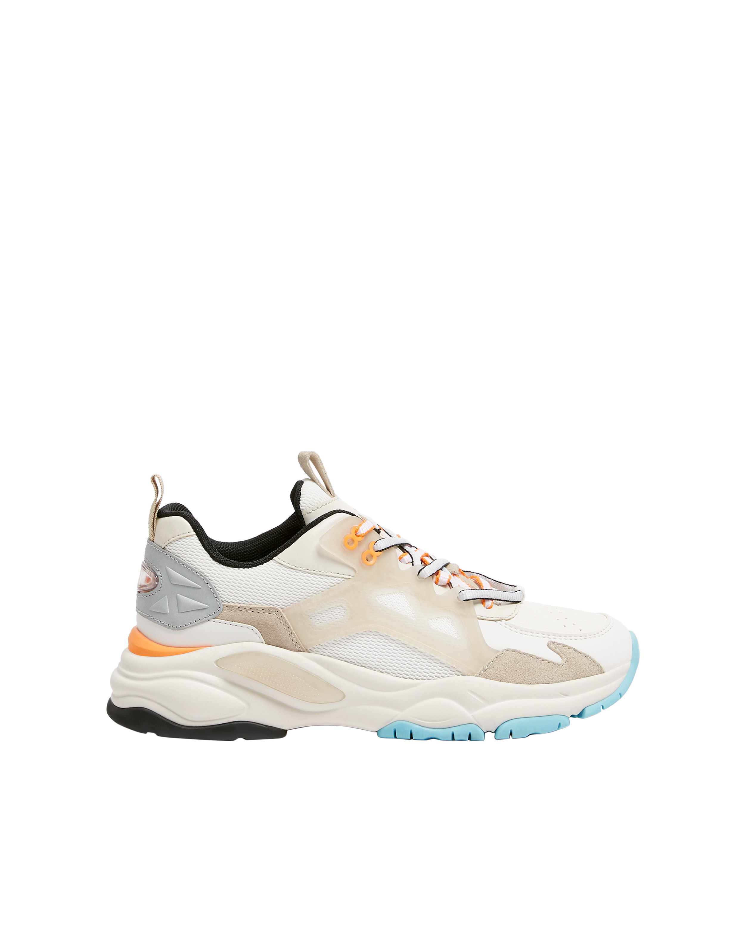 pull and bear all white trainers