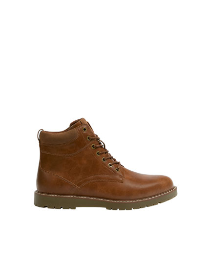 pull and bear boots mens