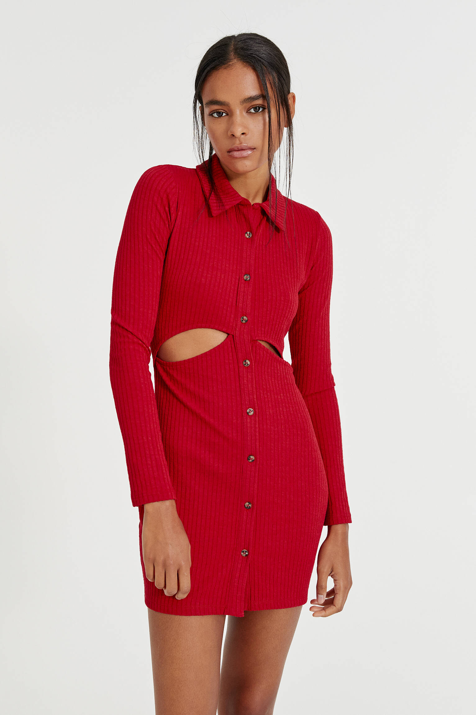 pull and bear robe courte