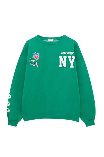 Zöld „NFL New York Jets” pulóver