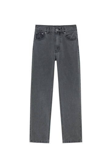 Basic mom jeans - ecologically grown cotton (at least 50%)