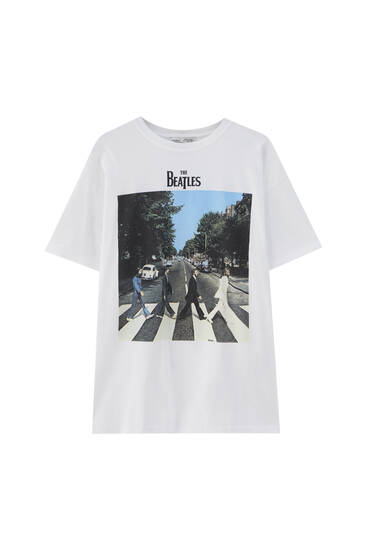 The Beatles Abbey Road T-shirt - PULL\u0026BEAR