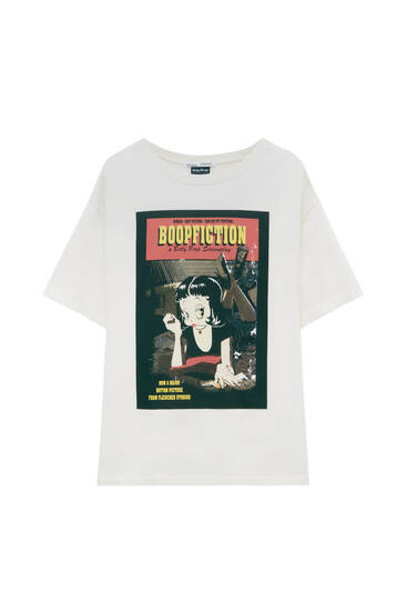 Betty Boop Boopfiction T-shirt - PULL\u0026BEAR