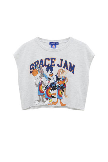 Space Jam cropped T-shirt